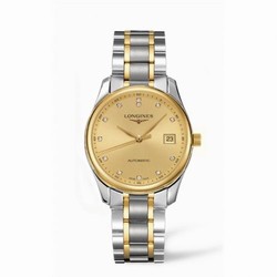 Longines Master Collection Date 36 Two Tone Diamond L2.518.5.37.7