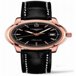 Longines Saint-Imier Date 30 Pink Gold L2.563.8.59.3