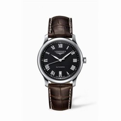 Longines Master Collection Date 38.5 Stainless Steel Black L2.628.4.51.5