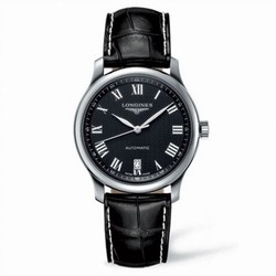 Longines Master Collection Date 38.5 Stainless Steel Black L2.628.4.51.7