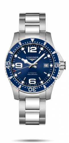 Longines HydroConquest 41 Automatic Stainless Steel / Blue / Bracelet L3.742.4.96.6