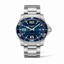 Longines HydroConquest 41 Automatic Stainless Steel / Blue / Bracelet / USA L3.742.4.98.6
