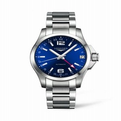 Longines Conquest 41 Automatic GMT L3.687.4.99.6