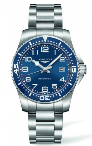 Longines Hydroconquest Quartz 39 Blue L3.688.4.03.6