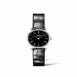 Longines La Grande Classique Quartz 24 Stainless Steel / Black - Roman L4.209.4.51.2