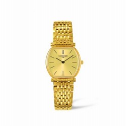 Longines La Grande Classique Tonneau 22 Yellow L4.205.2.32.8