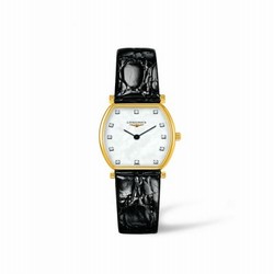 Longines La Grande Classique Tonneau 22 Yellow L4.205.2.87.2