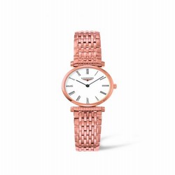 Longines La Grande Classique Quartz 24 Pink Roman L4.209.1.11.8
