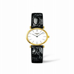 Longines La Grande Classique Quartz 24 Yellow Leather Stick L4.209.2.12.2