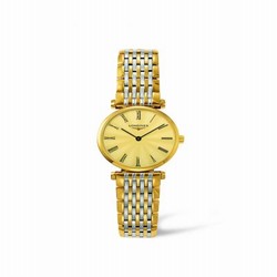 Longines La Grande Classique Quartz 24 Two Tone Yellow Roman L4.209.2.41.7