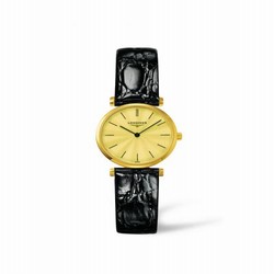 Longines La Grande Classique Quartz 24 Yellow Leather Stick L4.209.2.42.2