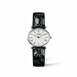 Longines La Grande Classique Quartz 24 Roman Leather Guilloche L4.209.4.71.2