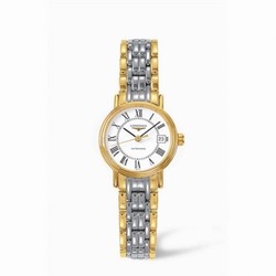 Longines Presence 25.5 Automatic Yellow Roman Bracelet Two Tone L4.221.2.11.7