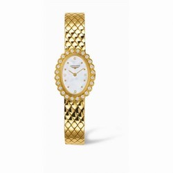 Longines Prestige Gold Oval 21.3 L4.224.7.88.6