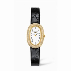 Longines Prestige Gold Oval 20.4 L4.225.7.11.2