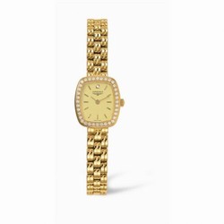 Longines Prestige Gold Cushion 18 L4.230.7.32.6
