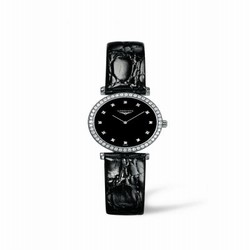 Longines La Grande Classique Quartz 24 Diamond Bezel L4.241.0.58.2
