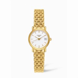 Longines Presence 23.5 Quartz Gold Matte Bracelet L4.277.6.12.6