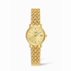 Longines Presence 23.5 Quartz Gold Matte Bracelet L4.277.6.32.6