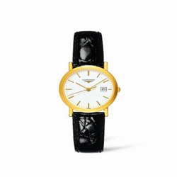 Longines Presence 26.8 Quartz Gold L4.279.6.12.0