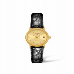 Longines Presence Automatic 25.5mm Stainless Steel / PVD Gold / Champagne L4.321.2.32.2