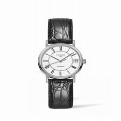 Longines Presence Automatic 30mm Stainless Steel / White L4.322.4.11.2