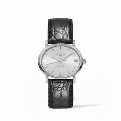 Longines Presence Automatic 30mm Stainless Steel / Silver L4.322.4.72.2