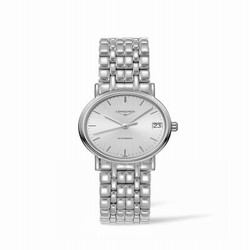 Longines Presence Automatic 30mm Stainless Steel / Silver / Bracelet L4.322.4.72.6