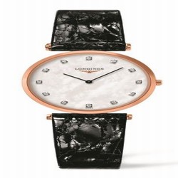 Longines La Grande Classique 29 Quartz Stainless Steel / PVD Red / MOP L4.512.1.97.2