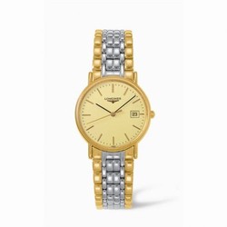 Longines Presence 33 Quartz Yellow Bracelet L4.720.2.32.7