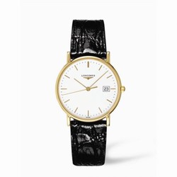 Longines Presence 33.5 Quartz Gold L4.743.6.12.2
