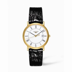 Longines Presence 34 Quartz Gold L4.777.6.11.2