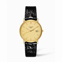 Longines Presence 34 Quartz Gold L4.777.6.32.2