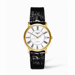 Longines Presence 34.5 Automatic Gold L4.778.6.11.2