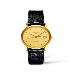 Longines Presence 34.5 Automatic Gold L4.778.6.32.0