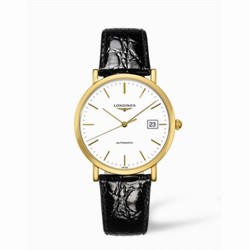 Longines Presence 37 Automatic Gold L4.787.6.12.2