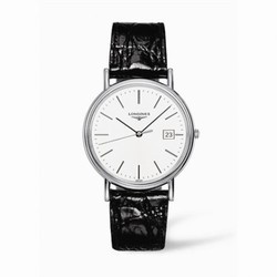 Longines Presence 38.5 Quartz Stainless Steel Stick L4.790.4.12.2