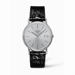 Longines Presence 38.5 Quartz Stainless Steel Grey L4.790.4.72.2