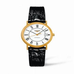 Longines Presence 34.5 Automatic Yellow L4.821.2.11.2