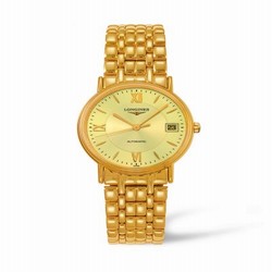 Longines Presence 34.5 Automatic Yellow L4.821.2.45.8