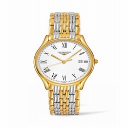 Longines Lyre Quartz 38.5mm Two Tone / Roman L4.859.2.11.7