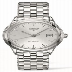 Longines Flagship 38.5 Silver / Bracelet L4.874.4.72.6