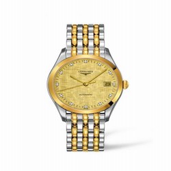 Longines La Grande Classique Automatic 36 Stainless Steel / Yellow Gold PVD / Champagne L4.898.3.37.7