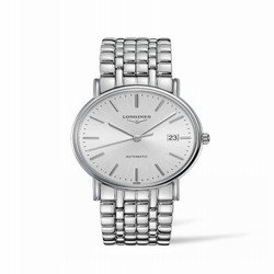 Longines Presence 38.5 Automatic Stainless Steel / Silver / Bracelet L4.921.4.72.6