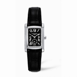 Longines DolceVita 20 Quartz Stainless Steel Black Roman L5.155.4.79.2
