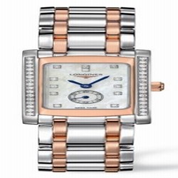 Longines DolceVita 20 Quartz Two Tone Pink Diamond L5.155.5.89.7
