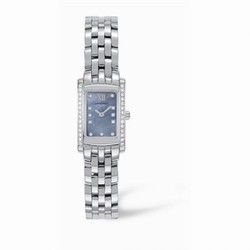 Longines DolceVita 16 Quartz Stainless Steel Diamond Blue L5.158.0.83.6