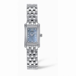 Longines DolceVita 16 Quartz Stainless Steel Blue MOP L5.158.4.83.6