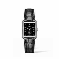 Longines DolceVita 20.5 Quartz Stainless Steel / Diamond / Black L5.255.0.57.0
