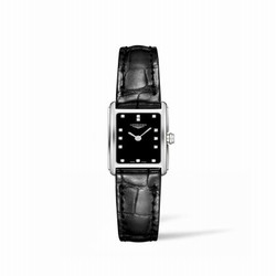 Longines DolceVita 17.4 Quartz Stainless Steel / Black L5.258.4.57.0